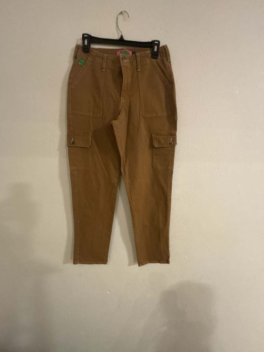 Empyre Brown Canvas Utility Cargo Skater Pants